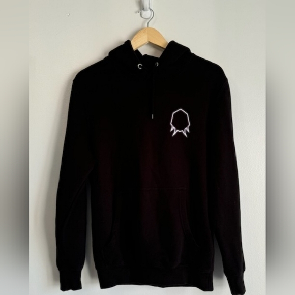 Faze Flea Lane 7 Collection One Unisex Hoodie Mens Small Black Purple Sweatshirt - Picture 1 of 8